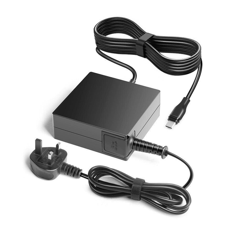 BTI 45W USB-C LA45NM150 compatible charger incl. UK power cable