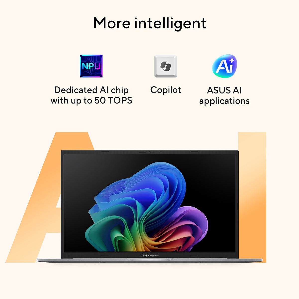 ASUS Vivobook 18 M1807GA-S8003W AMD Ryzen™ AI 7 445 Laptop 45.7 cm (18") WUXGA 16 GB DDR5-SDRAM 1 TB SSD Wi-Fi 6 (802.11ax) Windows 11 Home Blue