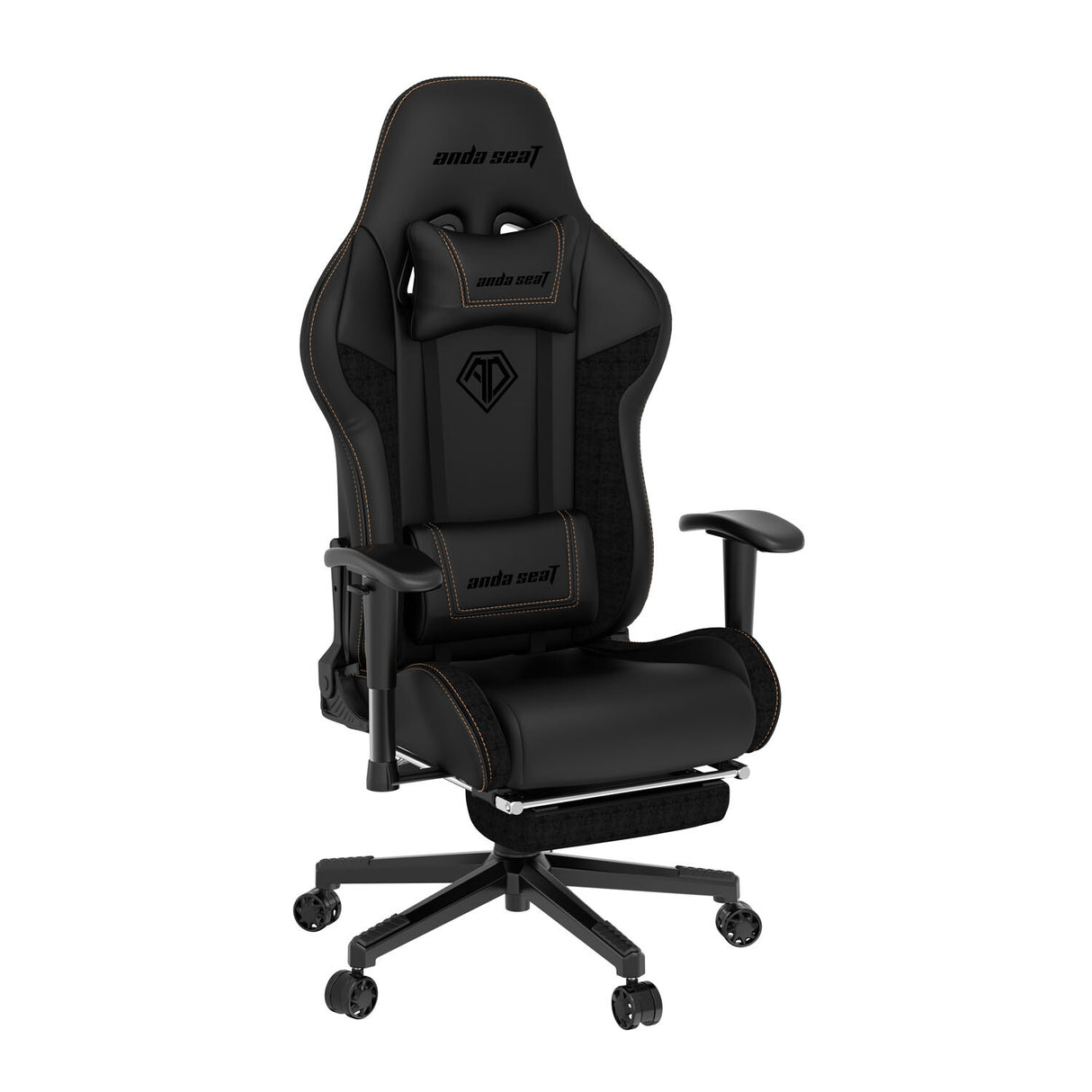 Anda Seat Jungle 2 PC gaming chair Upholstered padded seat Black, Yellow