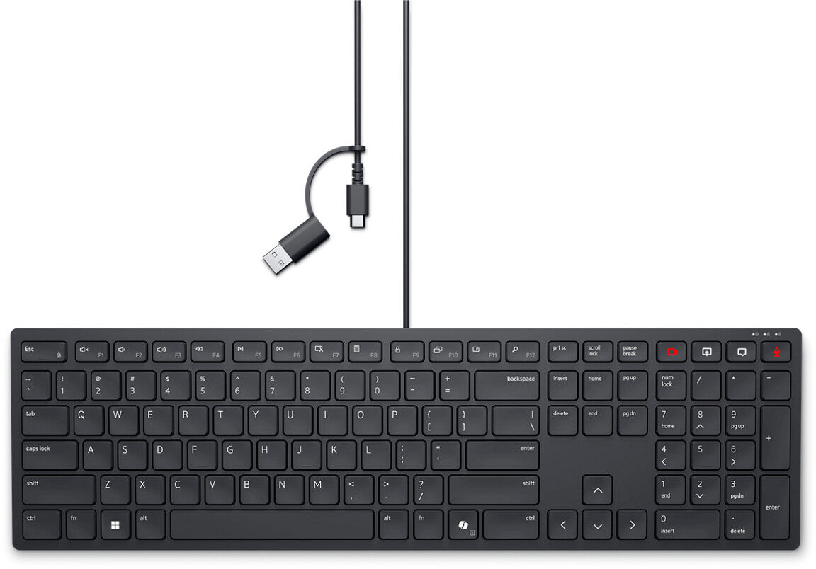 DELL Pro Wired Collaboration Keyboard - KB525C - UK (QWERTY)