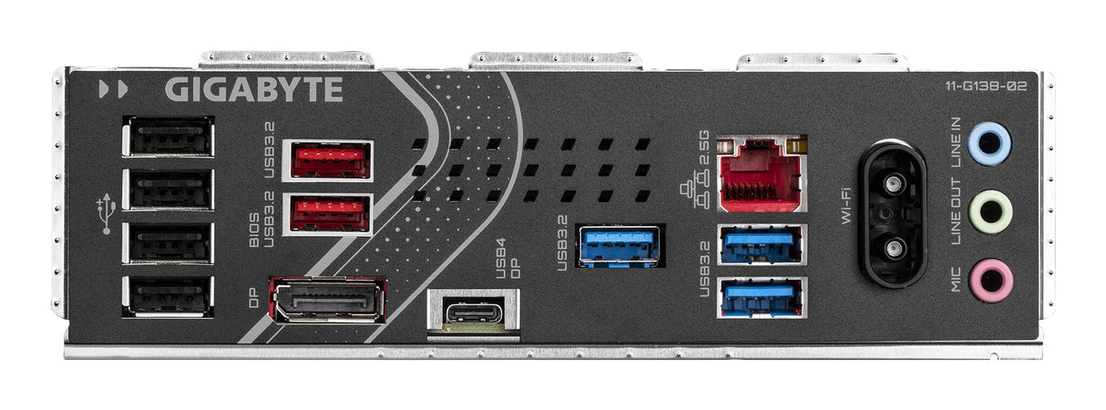 GIGABYTE Z890 EAGLE WIFI7 Motherboard - Supports Intel Core Ultra (Series 2) CPUs, 14+1+2 phases VRM, up to 8800MHz DDR5 (OC), 1xPCIe 5.0 + 3xPCIe 4.0, Wi-Fi 7, 2.5GbE LAN, USB 4