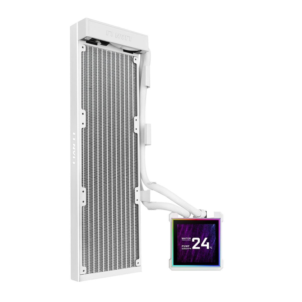 Lian Li HydroShift II LCD-S 360 Fanless Processor Liquid cooling kit White 1 pc(s)