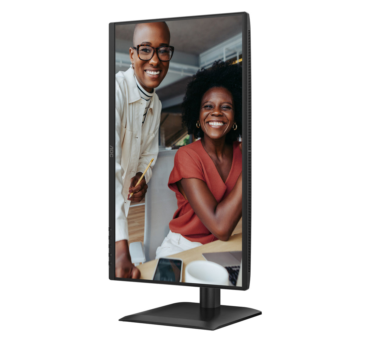 AOC E4 24E4CV computer monitor 60.5 cm (23.8") 1920 x 1080 pixels Full HD LED Black