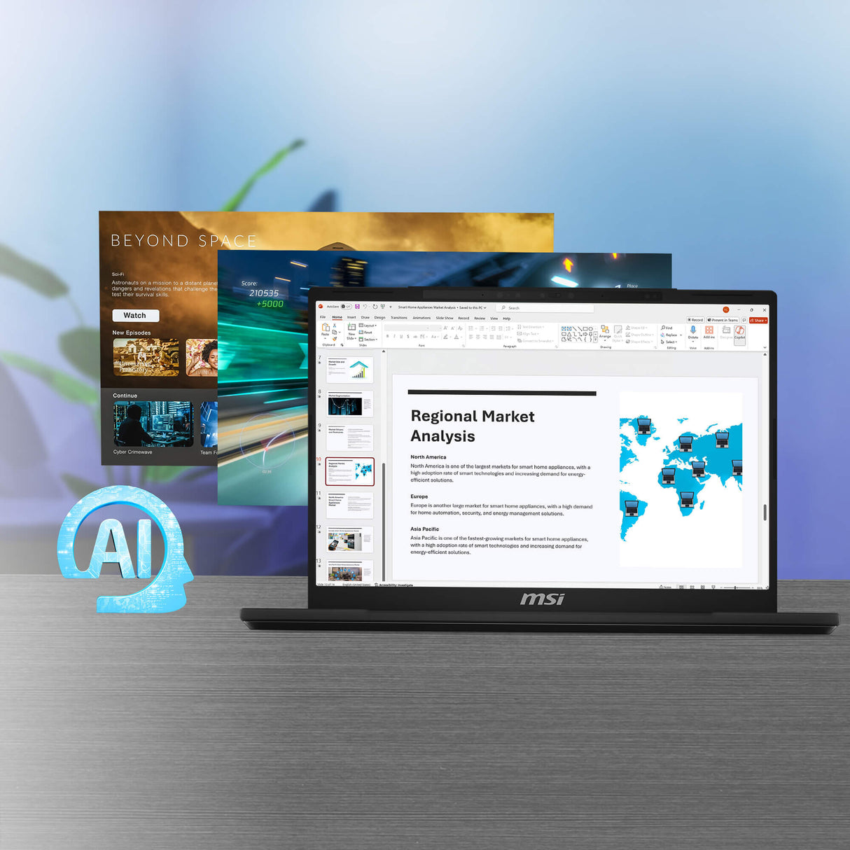 MSI Modern 14 H D2RMG-298UK Intel Core 5 210H Laptop 35.6 cm (14") Full HD+ 16 GB DDR4-SDRAM 512 GB SSD Wi-Fi 6E (802.11ax) Windows 11 Home Black