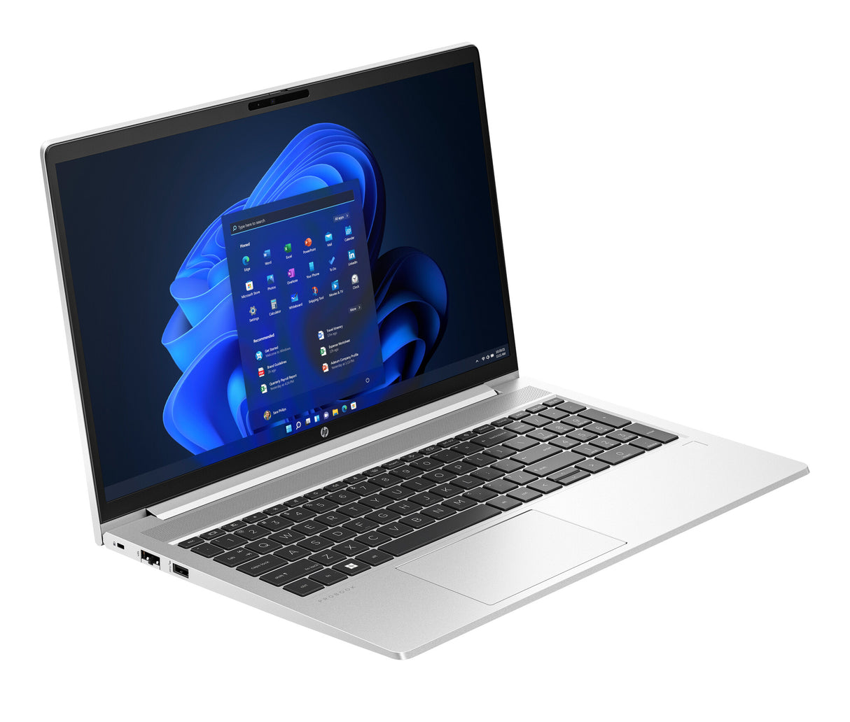 HP ProBook 450 G10 Intel® Core™ i5 i5-1334U Laptop 39.6 cm (15.6") Full HD 8 GB DDR4-SDRAM 256 GB SSD Wi-Fi 6E (802.11ax) Windows 11 Pro Silver