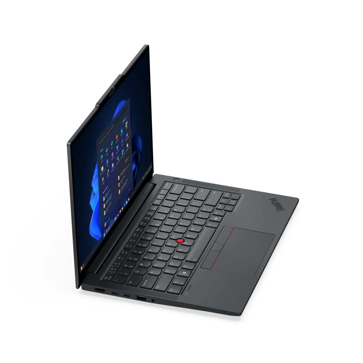 Lenovo ThinkPad E14 Gen 7 (Intel) Copilot+ PC Intel Core Ultra 5 228V Laptop 35.6 cm (14") WUXGA 32 GB LPDDR5x-SDRAM 512 GB SSD Wi-Fi 6E (802.11ax) Windows 11 Pro UK English Black