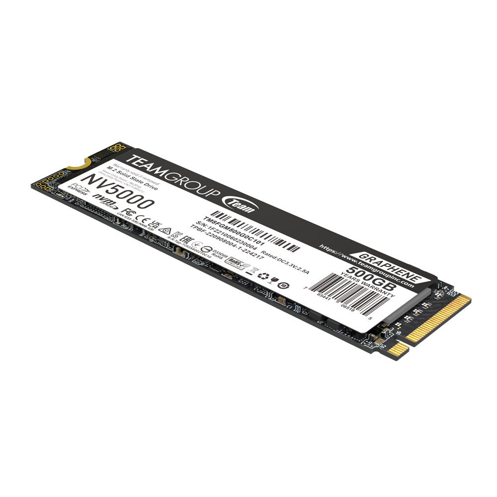 Team Group NV5000 500 GB M.2 PCI Express 4.0 NVMe 3D NAND