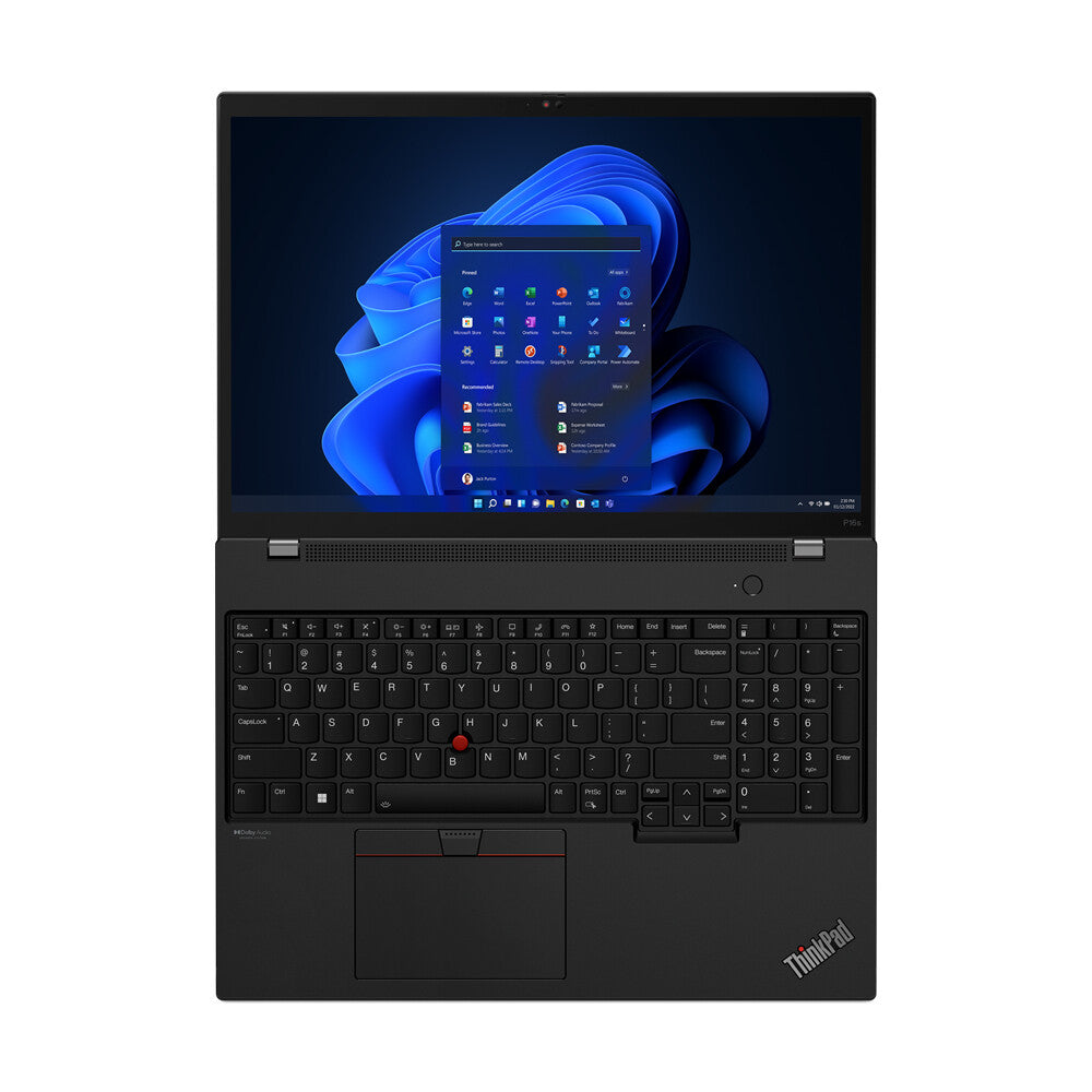 Lenovo ThinkPad P16s Gen 2 (Intel) Intel® Core™ i7 i7-1360P Mobile workstation 40.6 cm (16") WUXGA 16 GB LPDDR5x-SDRAM 1 TB SSD NVIDIA RTX A500 Wi-Fi 6E (802.11ax) Windows 11 Pro UK English Black