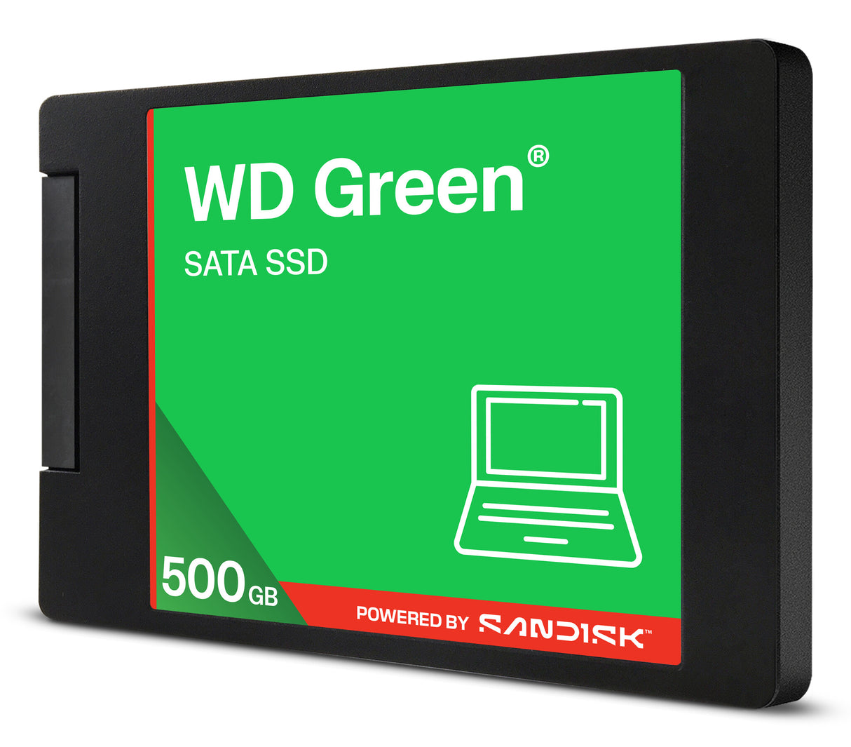 Western Digital Green WD ™ SATA SSD 2,5"/7 mm POWERED BY SANDISK 500 GB