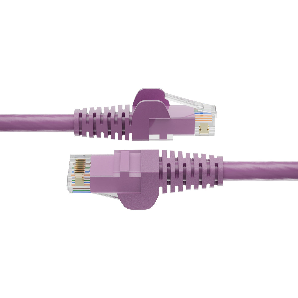 StarTech.com 3m Purple Cat6 Ethernet Cable, Snagless, 100W PoE, UTP, 24AWG Pure Bare Copper Wire, RJ45 Network Patch Cord w/Strain Reliefs, Individually Tested