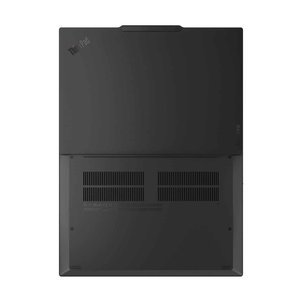 Lenovo ThinkPad X13 Gen 6 (Intel) Intel Core Ultra 5 225U Laptop 33.8 cm (13.3") WUXGA 16 GB LPDDR5x-SDRAM 512 GB SSD Wi-Fi 6E (802.11ax) Windows 11 Pro Black UK English