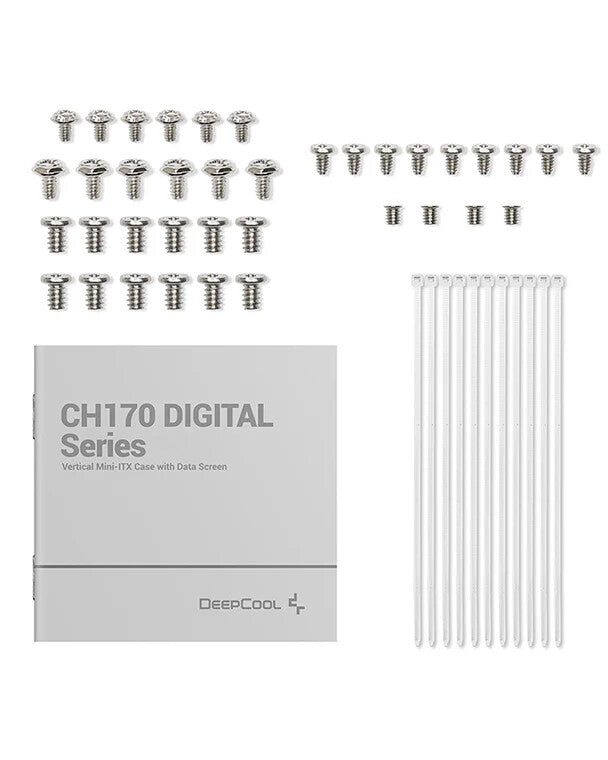 DeepCool R-CH170-WHNPI0D-G-1 computer case Tower White