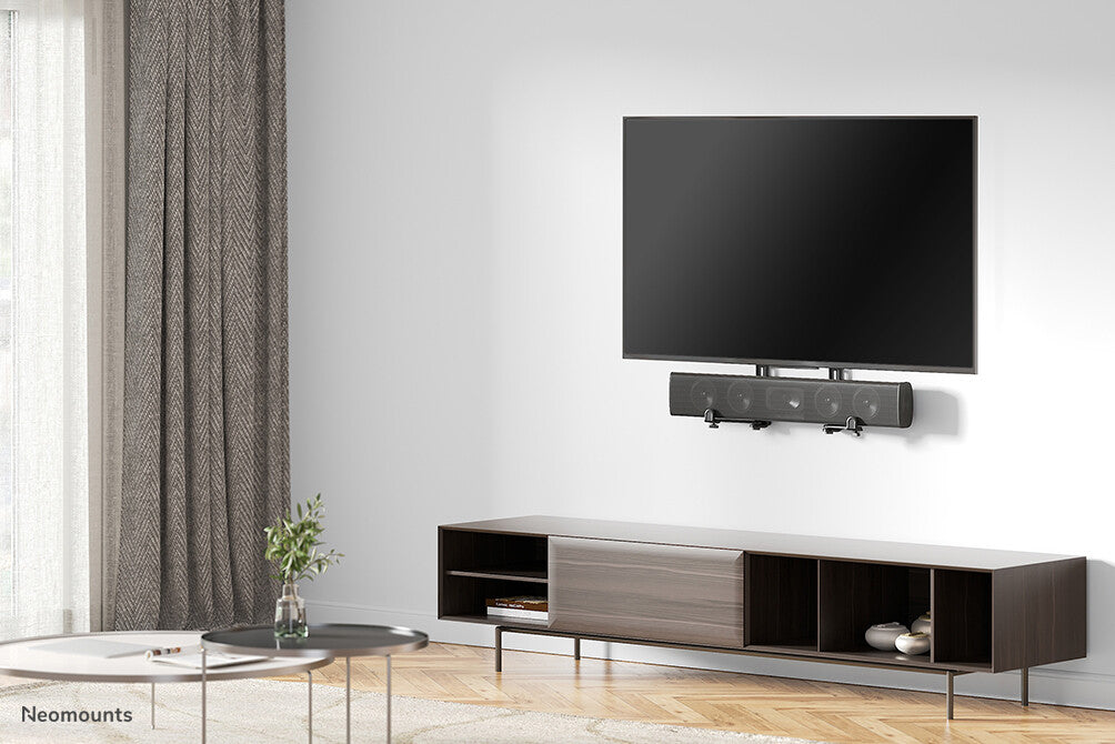 Neomounts AWL29-650BL1 Videobar/soundbar holder VESA - max 15 kg - universal