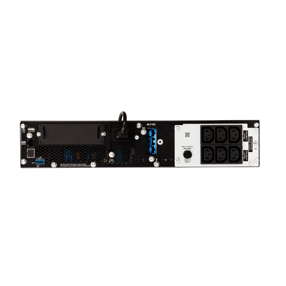 APC Smart-UPS On-Line SRT1500RMXLI-NC - 1500VA, 6x C13 output, rack mountable, NMC