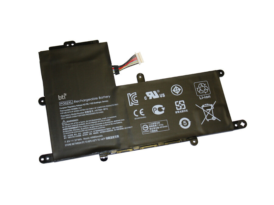 BTI 823908-1C1 compatible 37Wh 2-cell battery for HP STREAM 11-R