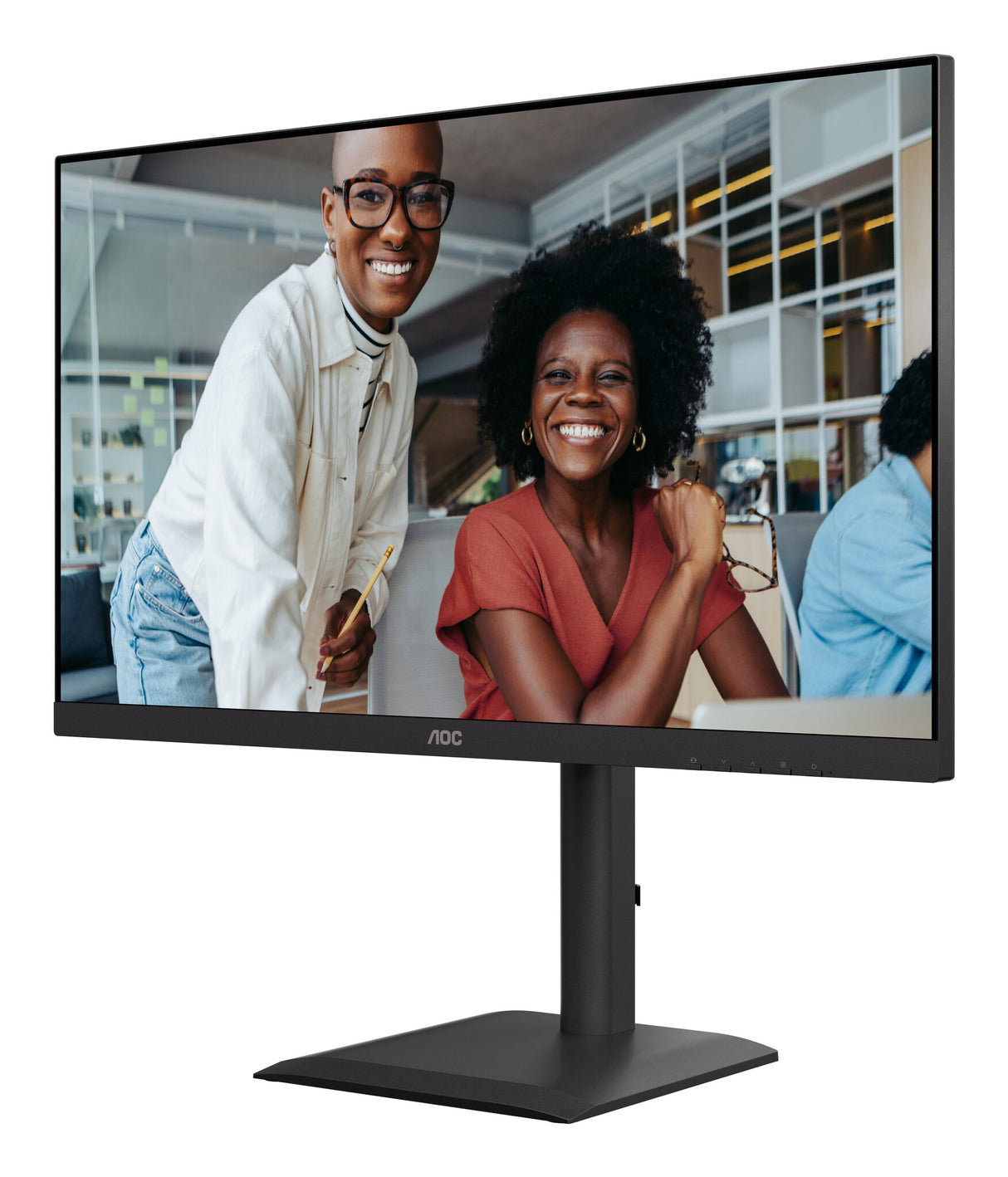 AOC E4 U27E4CV computer monitor 68.6 cm (27") 3840 x 2160 pixels 4K Ultra HD LED Black