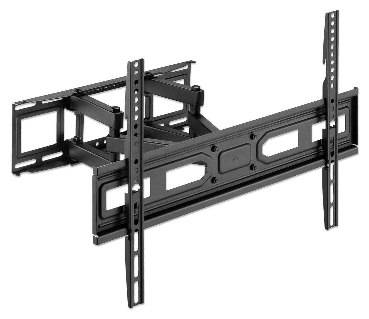 Manhattan Wall Mount for TV & Monitors (Full Motion), For screens 32" to 65", VESA compatability: all between 100x100mm and 600x400mm - check the dimensions of the four mounting holes on back of screen to ensure it fits, Max 40kg, Black, Bracket, Lifetime