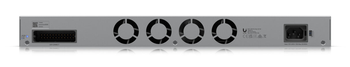 Ubiquiti UniFi Pro Max 48 PoE Managed L3 Gigabit Ethernet (10/100/1000) Power over Ethernet (PoE) 1U Grey
