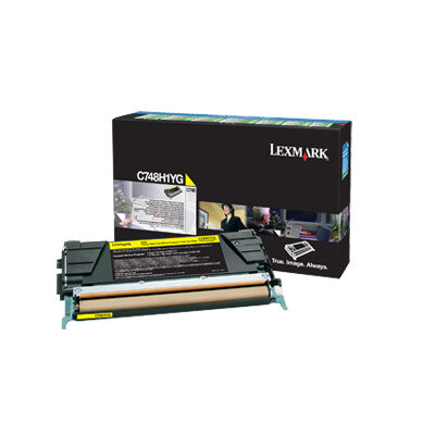 Lexmark C748H1YG toner cartridge 1 pc(s) Original Yellow