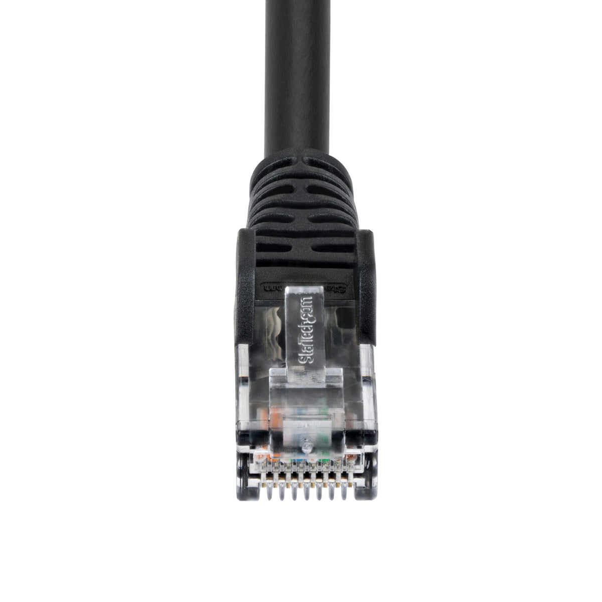 StarTech.com 7m Black Cat6 Ethernet Cable, Snagless, 100W PoE, UTP, 24AWG Pure Bare Copper Wire, RJ45 Network Patch Cord w/Strain Reliefs, Individually Tested