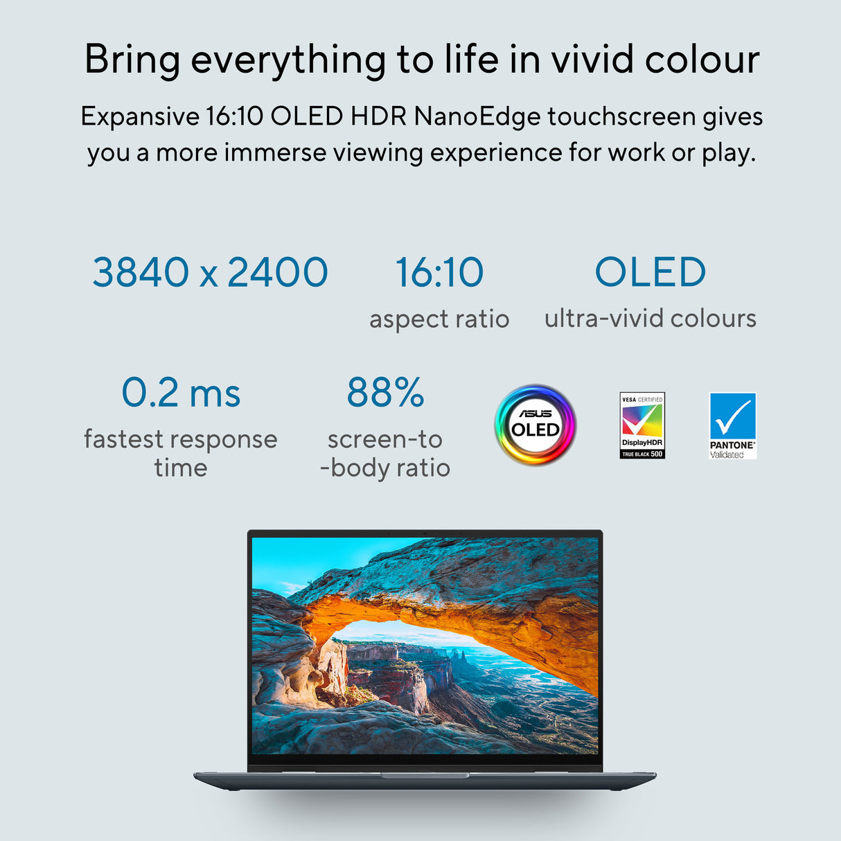 ASUS Zenbook 14 Flip OLED UP5401ZA-KN056W Intel® Core™ i5 i5-12500H Hybrid (2-in-1) 35.6 cm (14") Touchscreen 2.8K 16 GB LPDDR5-SDRAM 512 GB SSD Wi-Fi 6E (802.11ax) Windows 11 Home Grey