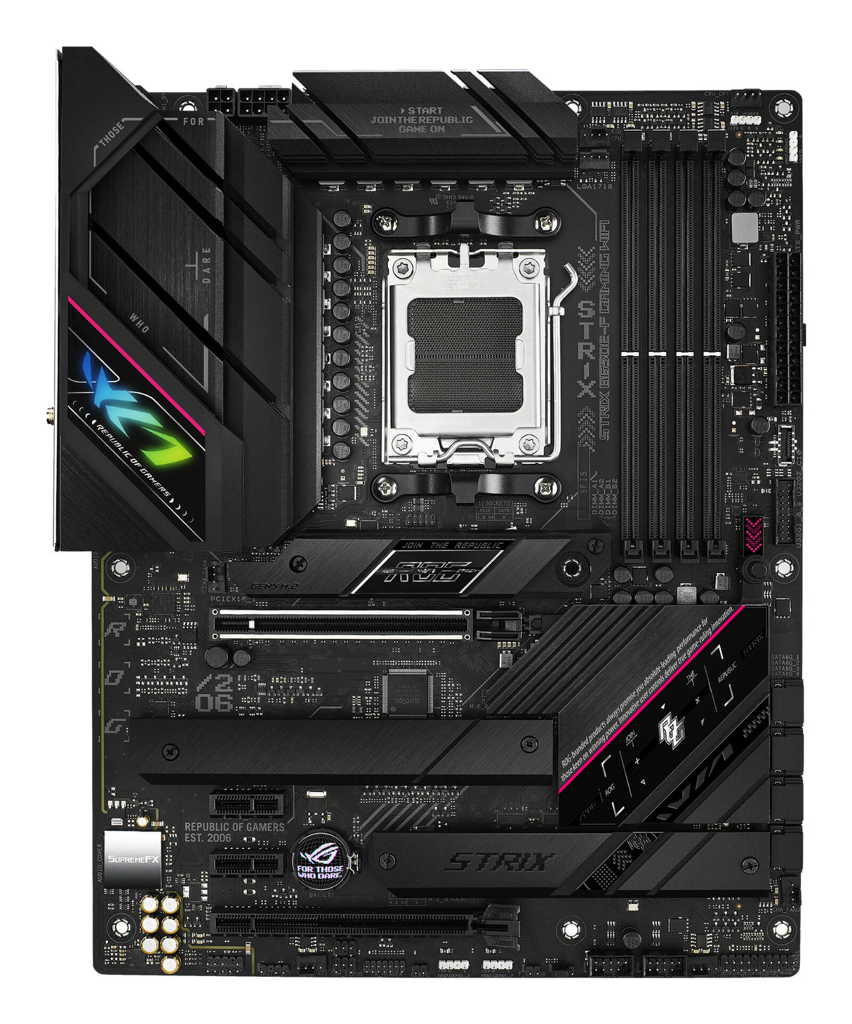 ASUS ROG STRIX B650E-F GAMING WIFI AMD B650 Socket AM5 ATX