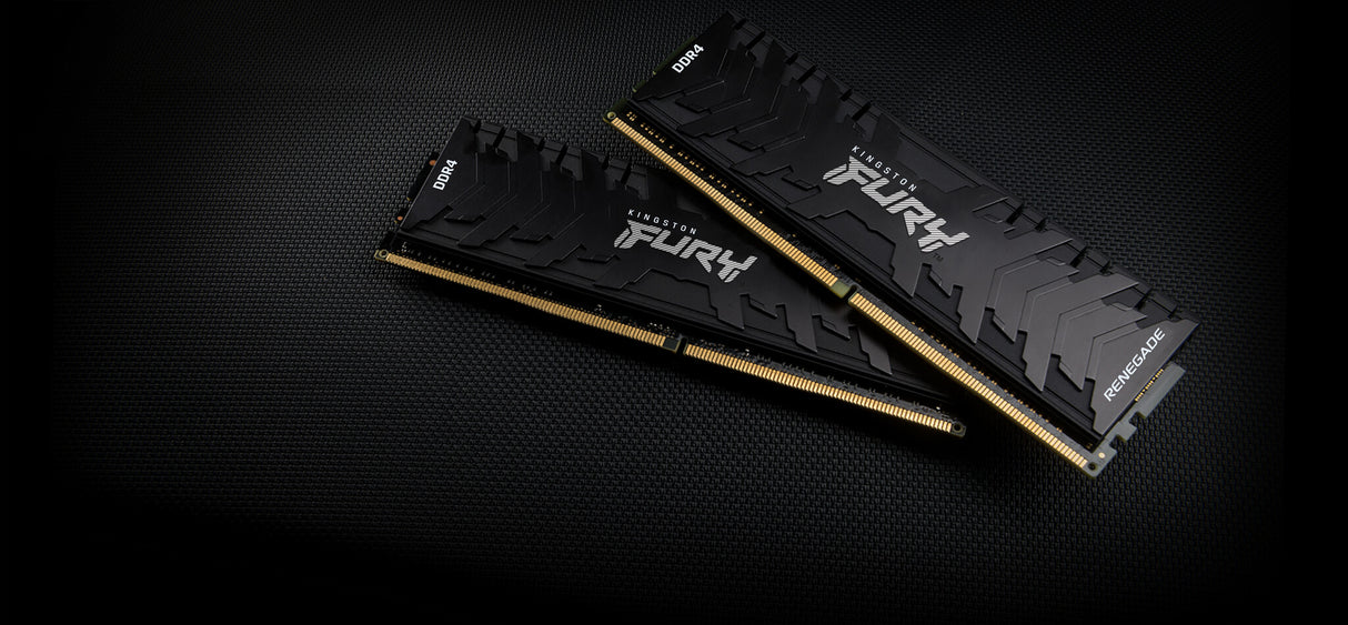 Kingston Technology FURY 32GB 3600MT/s DDR4 CL16 DIMM (Kit of 2) 2RX8 Renegade Black