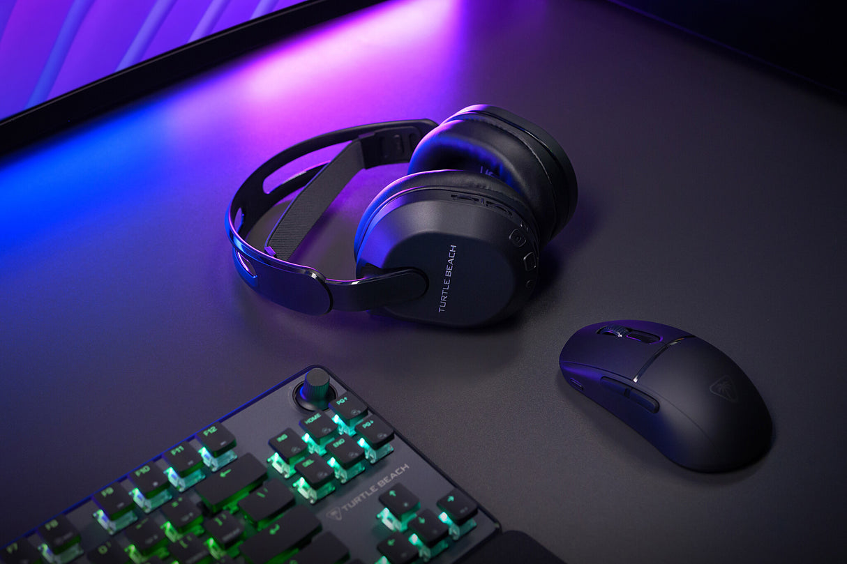 Turtle Beach Stealth 500 Black PlayStation Wireless Gaming Headset with up to 40hr Battery and Bluetooth for PS5, PS4, PC and Mobile