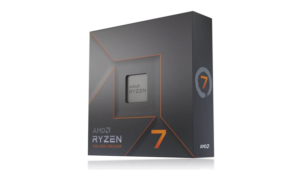 Procesador AMD Ryzen 7 7700X 4,5 GHz de 8 núcleos AM5, 16 subprocesos, 5,4 GHz Boost, gráficos Radeon