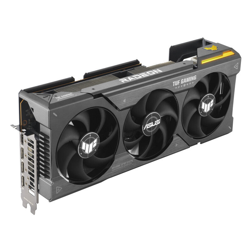 Asus TUF GAMING RX7900 XTX OC, PCIe4, 24 Go DDR6, HDMI, 3 DP, horloge 2615 MHz, RVB, overclocké