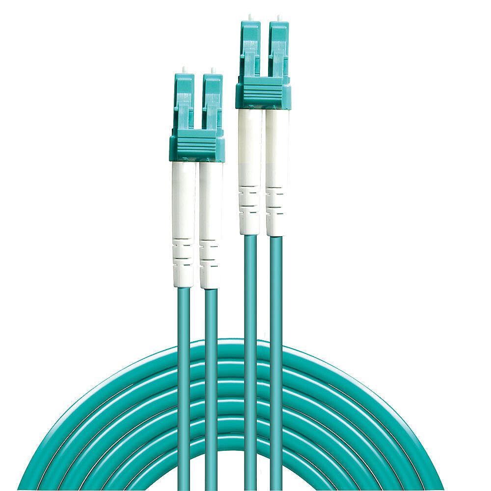 Lindy 1m LC-LC OM3 50/125 Fibre Optic Patch Cable