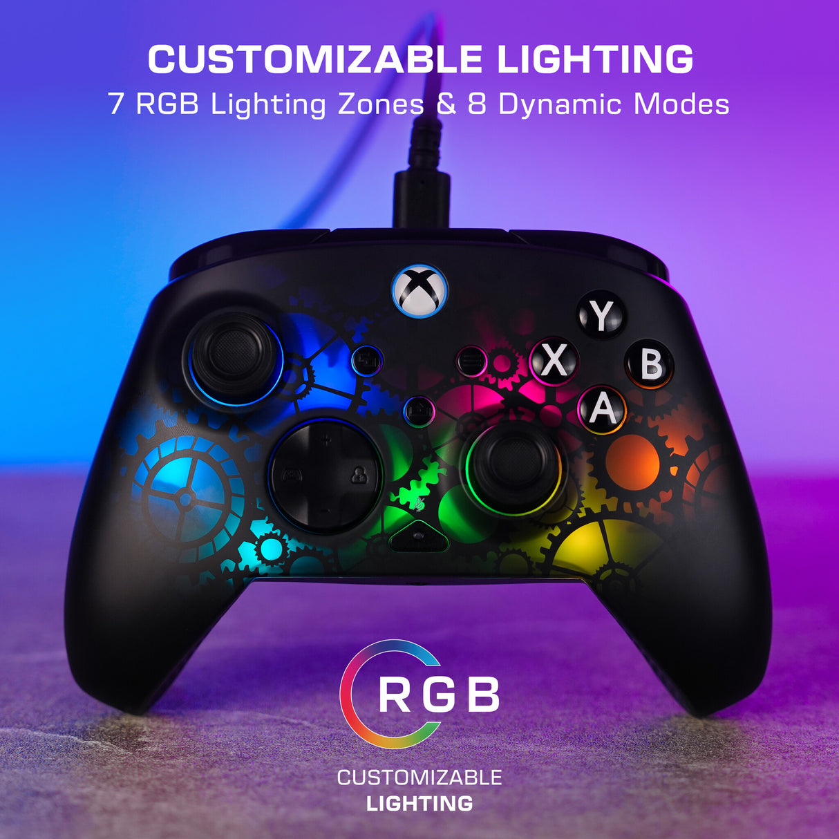 Turtle Beach Afterglow Ignite Time Machine Wired RGB Gaming Controller for Xbox and PC - Customizable RGB, Remappable Buttons, Hall-Effect Hair Triggers, 10ft Cable, Officially Licensed by Xbox