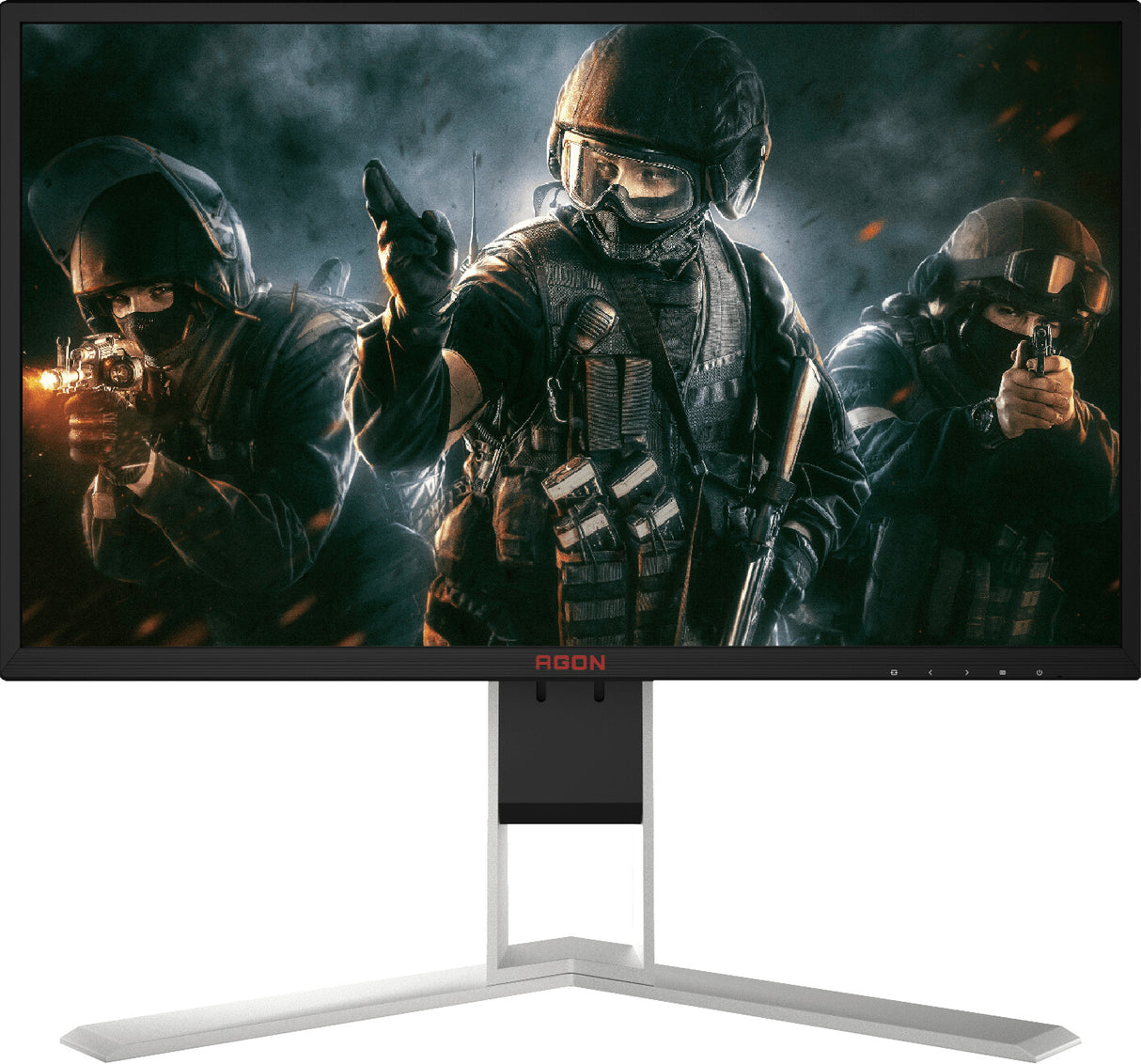 AOC AGON 1 AG251FG computer monitor 62.2 cm (24.5") 1920 x 1080 pixels Full HD LED Black, Red