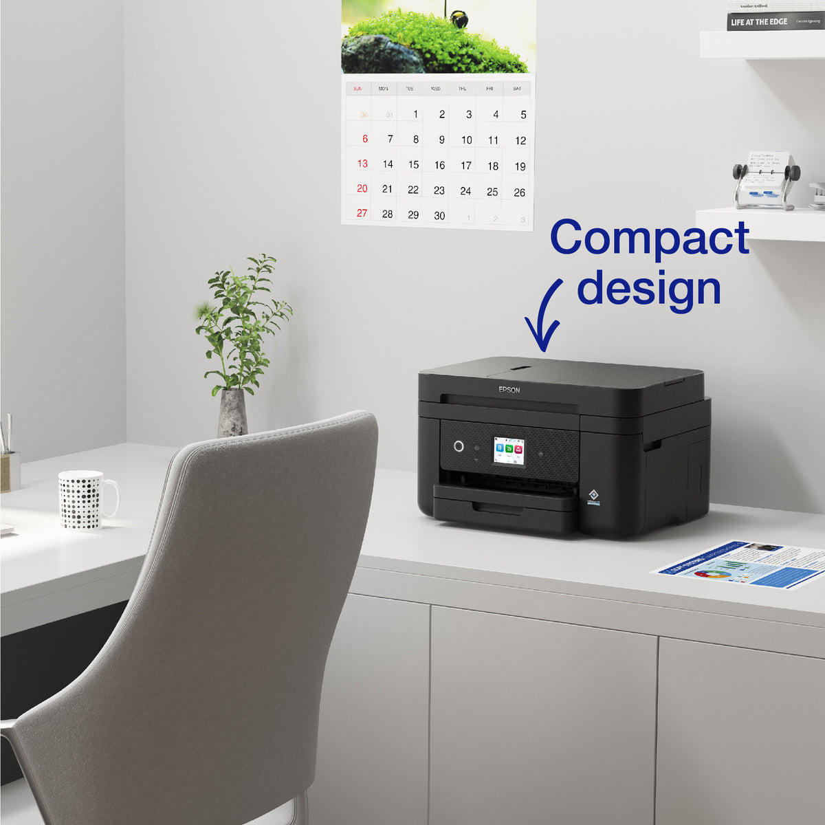 Epson WorkForce WF-2960DWF C11CK60401 Impresora InkJet, Multifunción, A4, WiFi/USB, Fax, Dúplex, Pantalla Táctil LCD