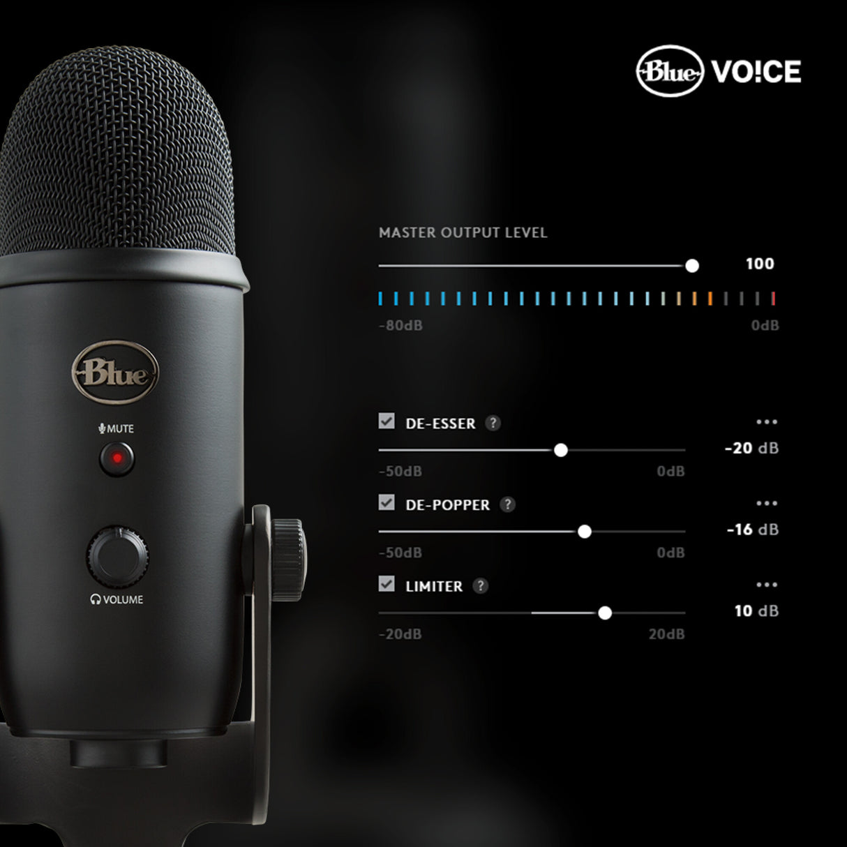 Logitech G Blue Yeti USB Mic