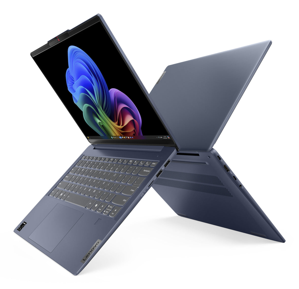 Lenovo IdeaPad Slim 5 14Q8X9 Copilot+ PC Snapdragon X1P-42-100 Laptop 35.6 cm (14") WUXGA 16 GB LPDDR5x-SDRAM 512 GB SSD Wi-Fi 7 (802.11be) Windows 11 Home UK English Blue