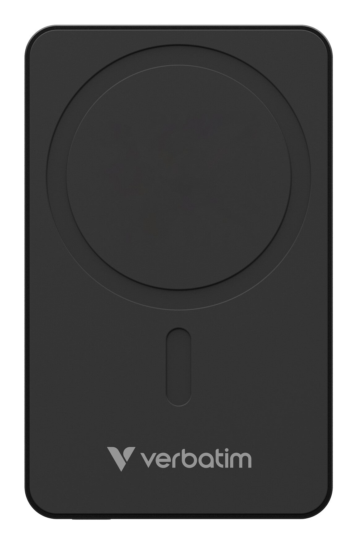 Verbatim Charge 'n' Go Essentials Magnetic Wireless Power Bank 5000 mAh Black
