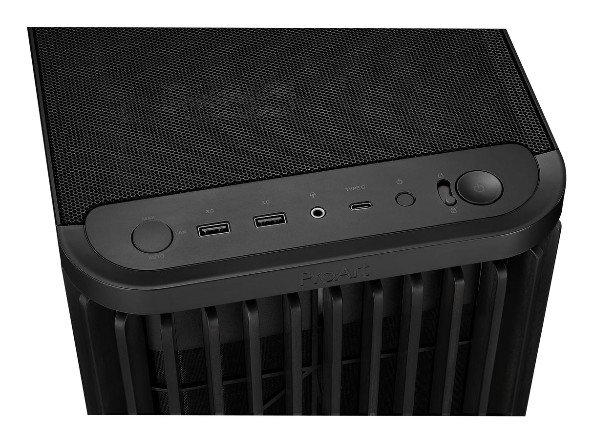 ASUS ProArt PA401 Wood TG PWM (Black) Tower