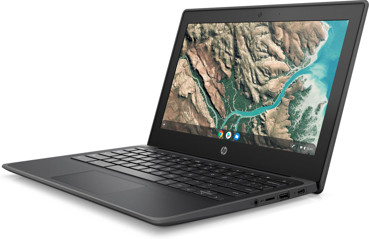 HP Chromebook 11 G8 EE Intel® Celeron® N4020 29.5 cm (11.6") HD 4 GB LPDDR4-SDRAM 16 GB eMMC Wi-Fi 5 (802.11ac) ChromeOS Grey
