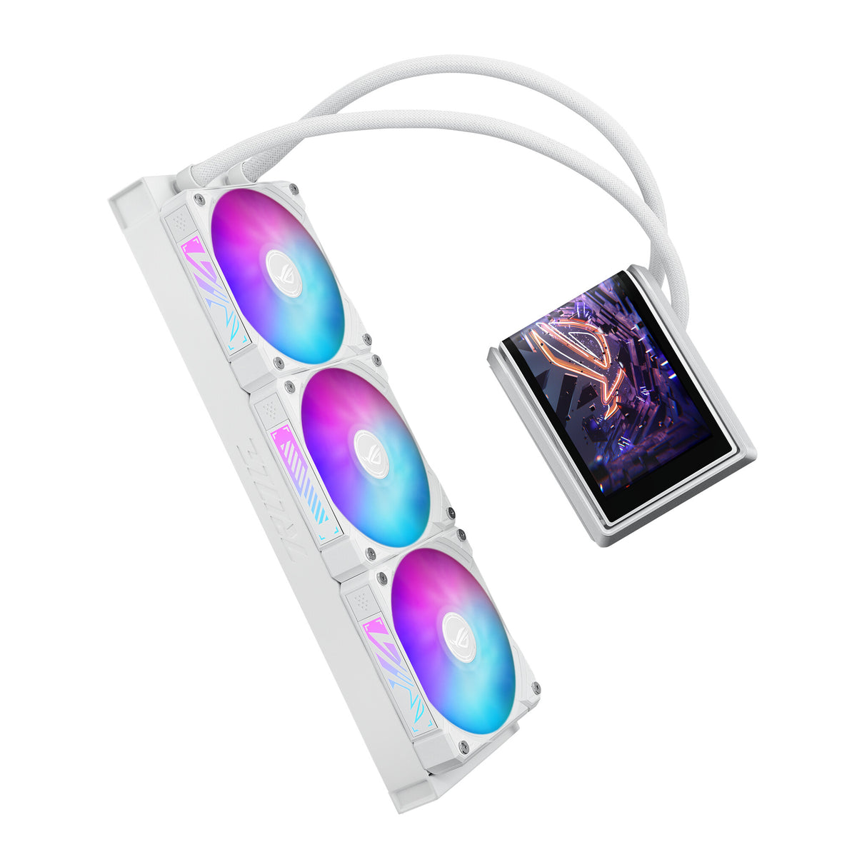 ASUS ROG RYUO IV 360 ARGB WHT Processor All-in-one liquid cooler 12 cm White