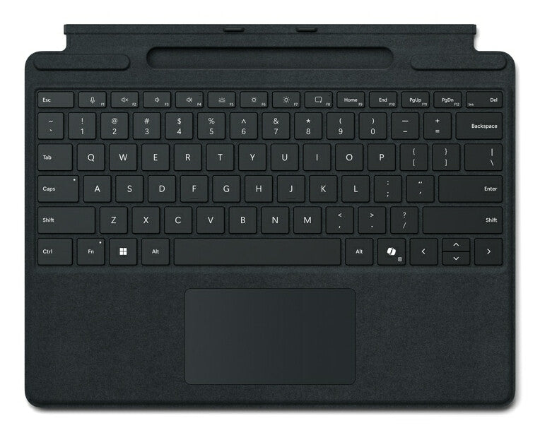 Microsoft Surface Pro Keyboard with pen storage for Business QWERTZ German Microsoft Cover port Black