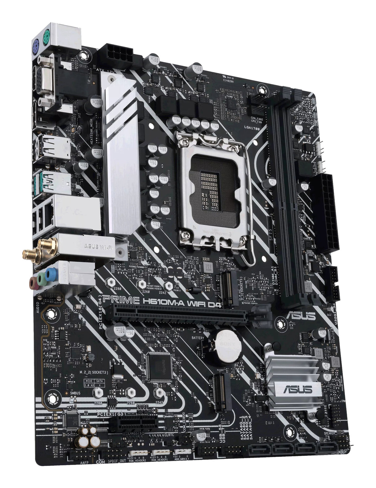 ASUS PRIME H610M-A WIFI D4 Intel H610 LGA 1700 micro ATX