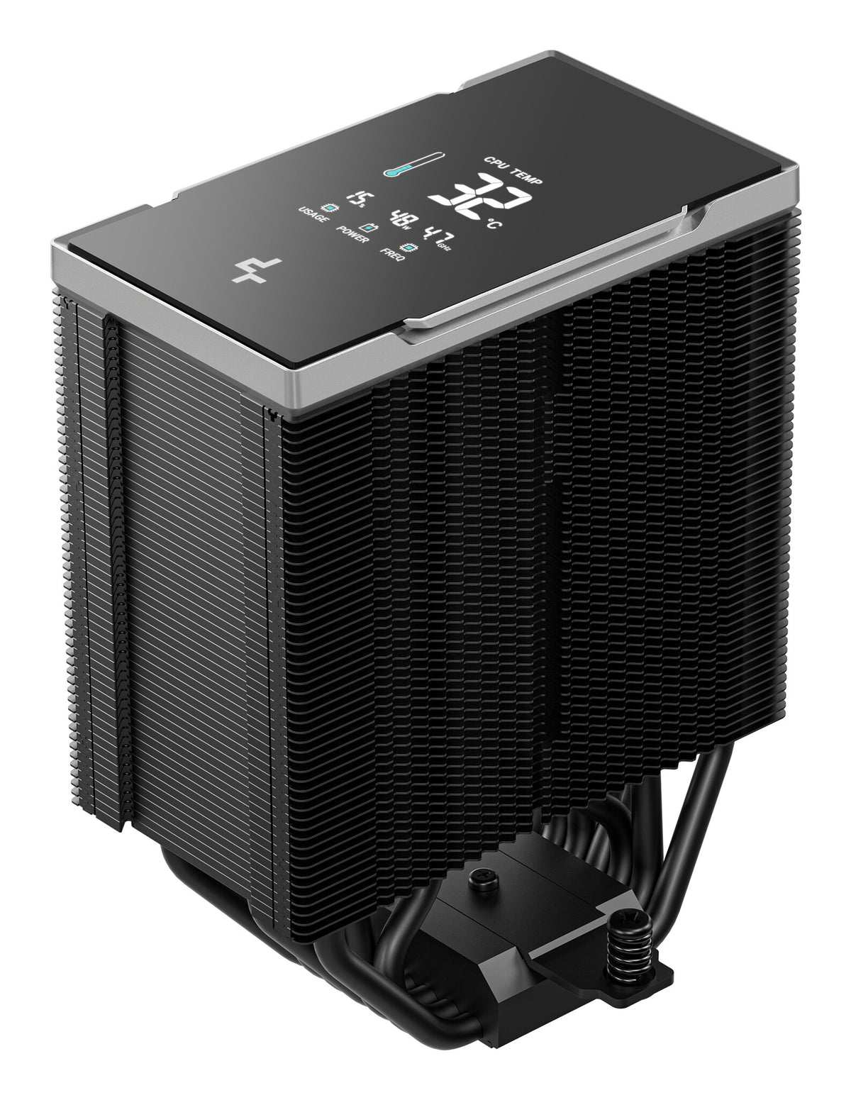 DeepCool AK700 Digital NYX Processor Air cooler 12 cm Black 1 pc(s)