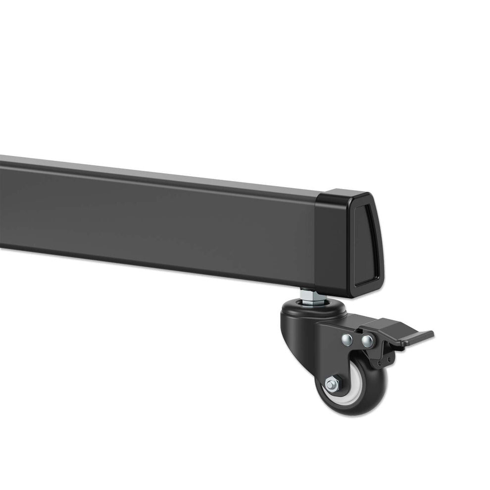 Manhattan Trolley Mount Stand for TV & Monitors (crank handle height adjust), For screens: 37" to 120",VESA compatibility:all between 200x200 to 1000x600mm -check the dimensions of the four mounting holes on back of screen to ensure it fits,Max 120kg,1180