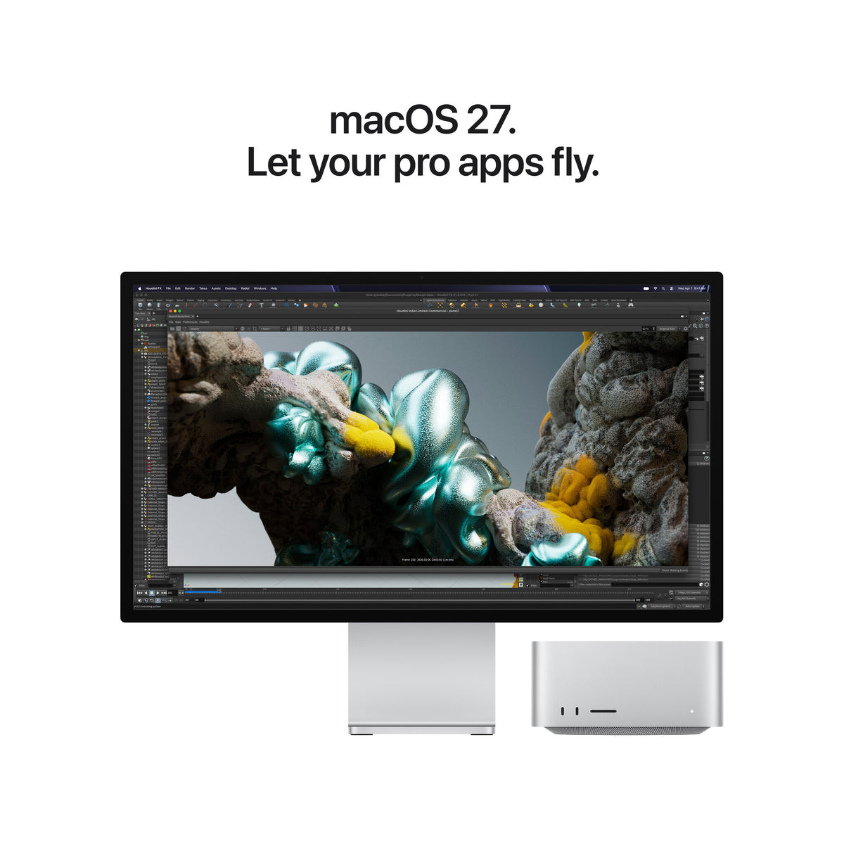 Apple Mac Studio : M5 Max chip with 18‑core CPU, 32‑core GPU, 36GB, 512GB
