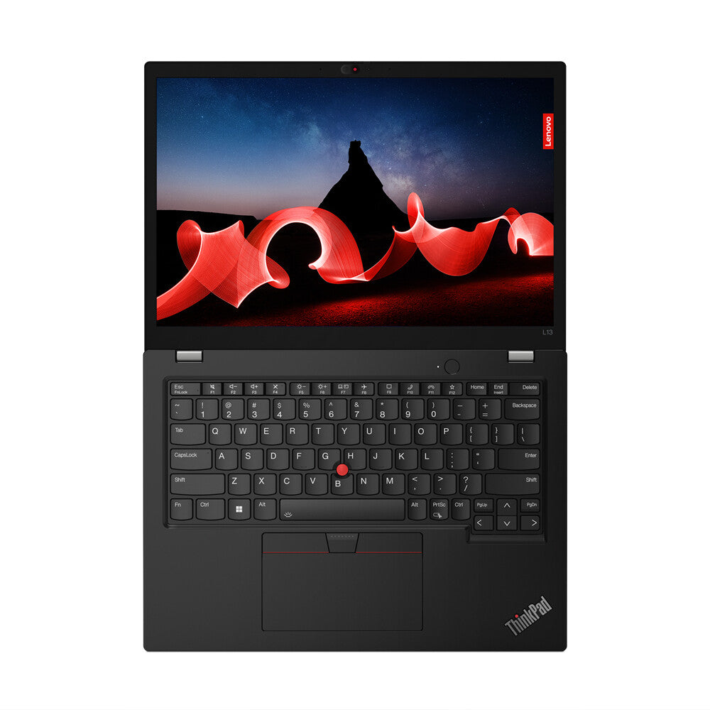 Lenovo ThinkPad L13 Gen 4 (Intel) Intel® Core™ i7 i7-1355U Laptop 33.8 cm (13.3") WUXGA 16 GB LPDDR5-SDRAM 512 GB SSD Wi-Fi 6 (802.11ax) Windows 11 Pro UK English Black