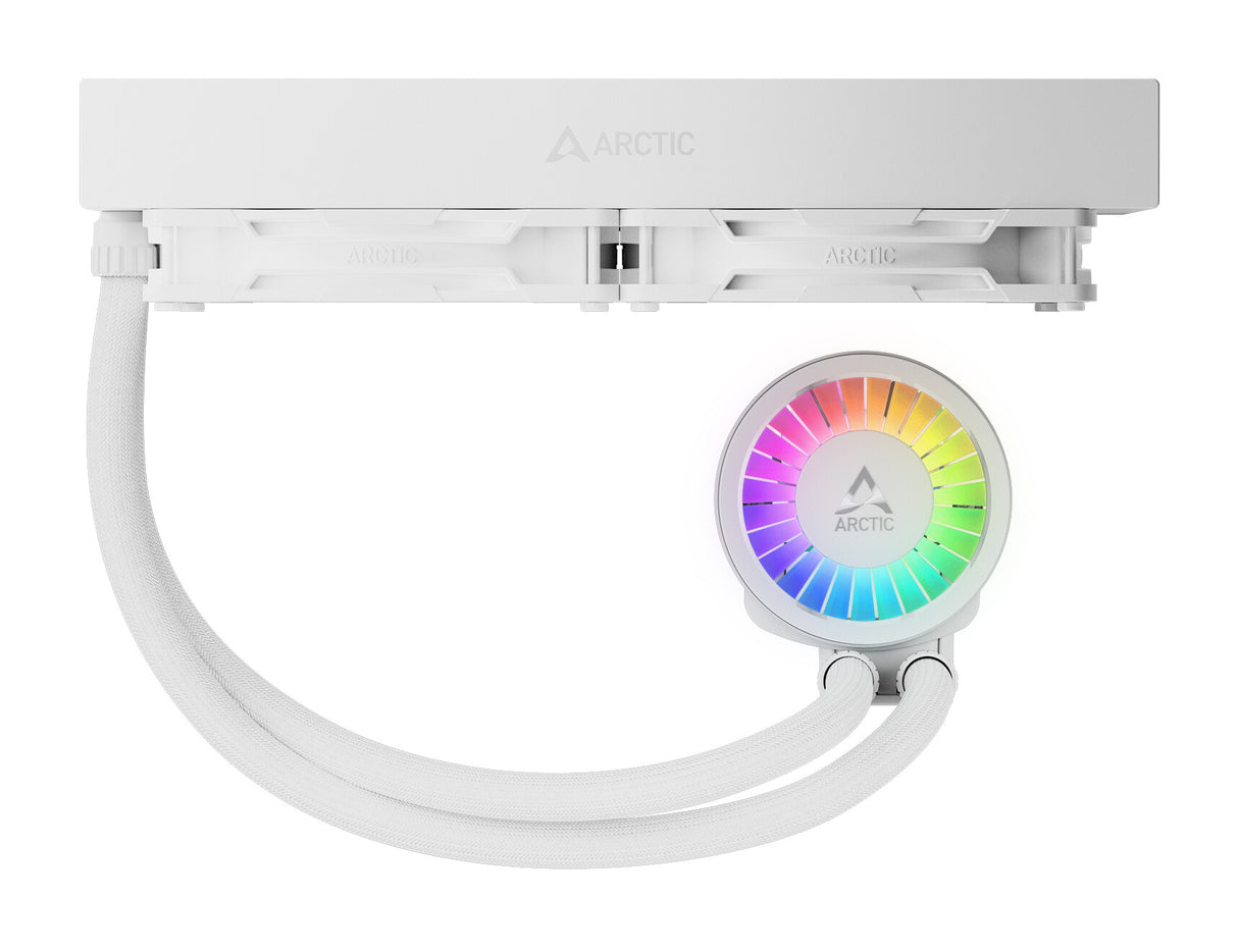 ARCTIC Liquid Freezer III Pro 280 A-RGB (White) Multi Compatible All-in-One CPU Water Cooler with A-RGB