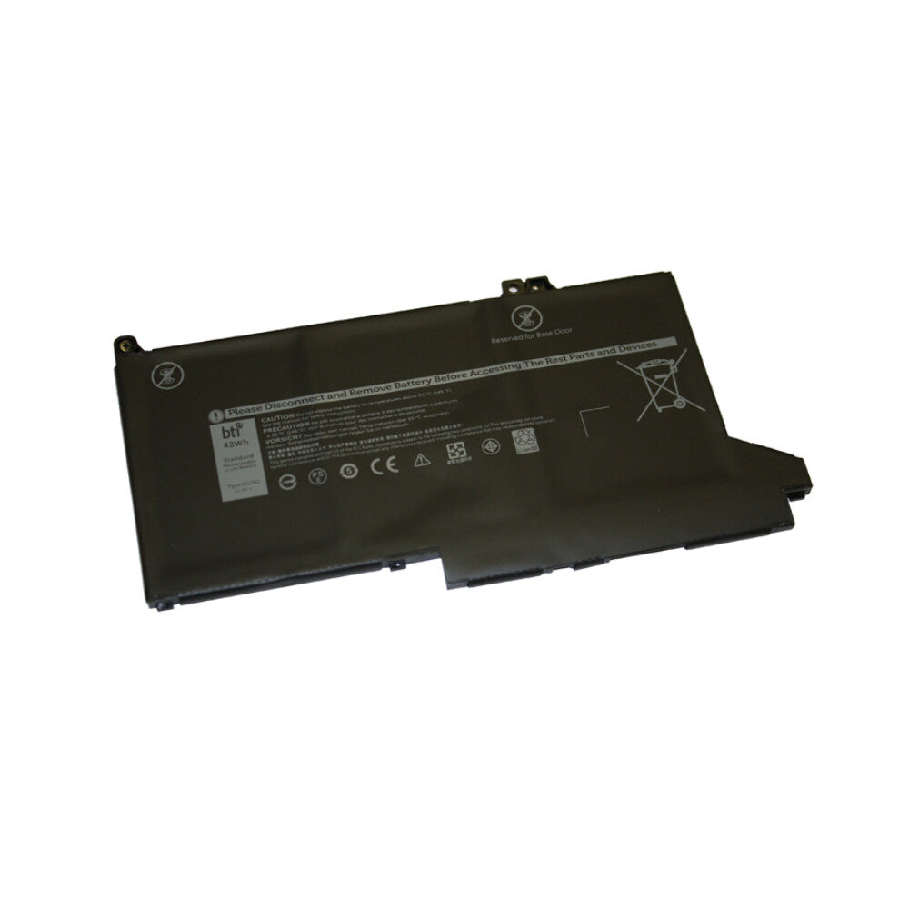 BTI 02PFPW compatible 42Wh 3-cell battery for DELL Latitude 5300 7300