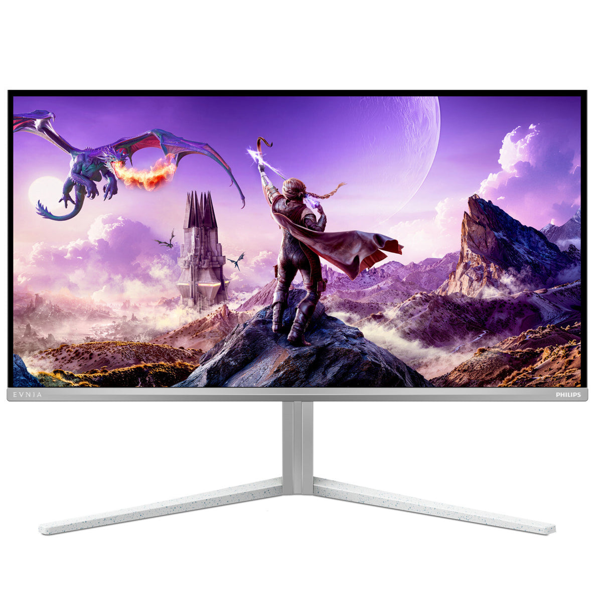 Philips Evnia 6000 32M2N6901A/00 computer monitor 80 cm (31.5") 3840 x 2160 pixels 4K Ultra HD QD-OLED White