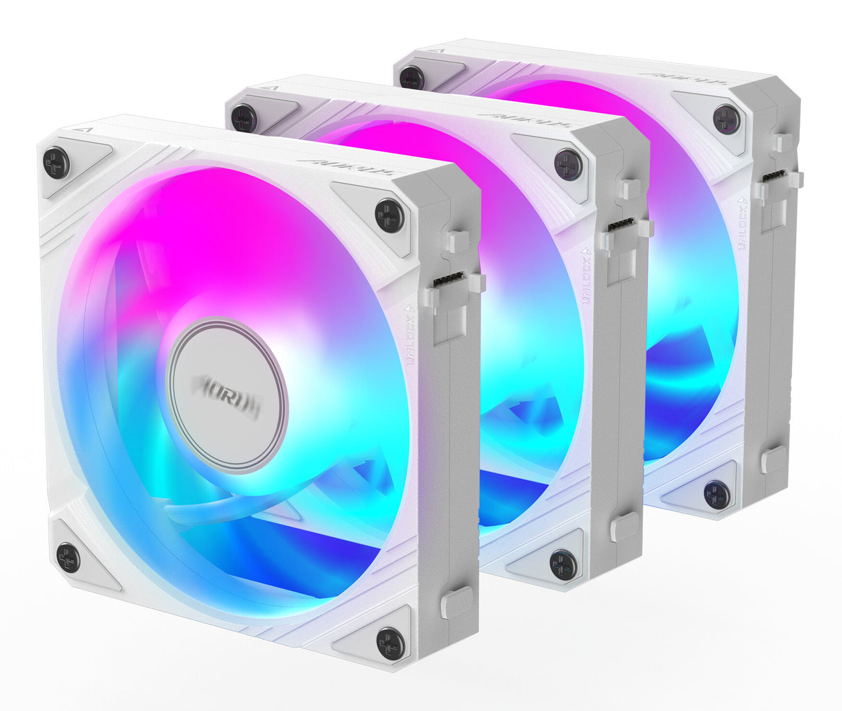 GIGABYTE AORUS EZ CHAIN FAN 120 ICE Motherboard 12 cm White 1 pc(s)